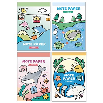 優遊趣32入萬用便條紙 (款式隨機出貨)
