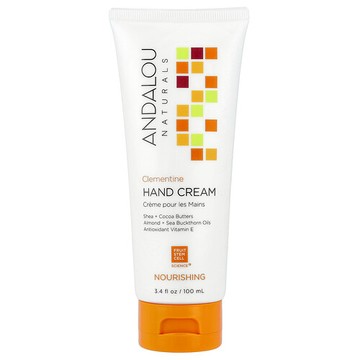 Andalou Naturals, 護手霜，小柑橘香，3.4 液量盎司（100 毫升）