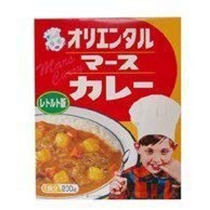 5箱セット オリエンタル マースカレー レトルト版 200g ×5箱セット 全国こだわりご当地カレー