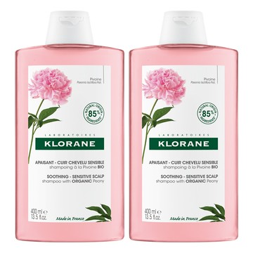 klorane蔻蘿蘭 速效舒敏洗髮精400ml2入特惠