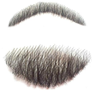 【一秒變型男】假鬍子 絡腮鬍 鬍子貼 仿真鬍子 演出鬍子 易容道具 影視道具 逼真自然 隱形粘貼 男士造型必備