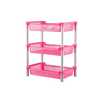 Keyway 聯府 優格三層(四層)置物架 雜物架 收納架 收納籃 保養品小物置物架 收納 台灣製造  A73 A74【139百貨】