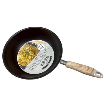 Green Bell 綠貝 沐森合金不沾炒鍋  1個  22cm