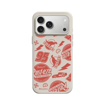 iPhone 17 Pro Max SolidX 貝殼灰 - 迪士尼-皮克斯 PIXAR - 汽車總動員 - 車隊徽章