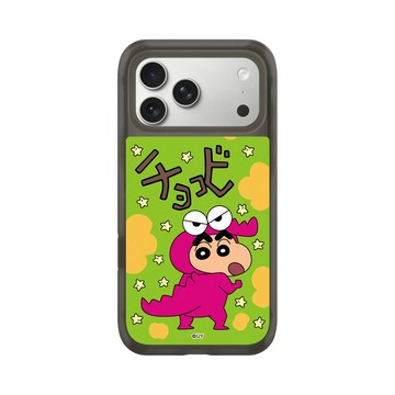 iPhone 17 Pro Max AirX 本質黑 - 蠟筆小新 Crayon Shinchan - 小新鱷魚阿山款