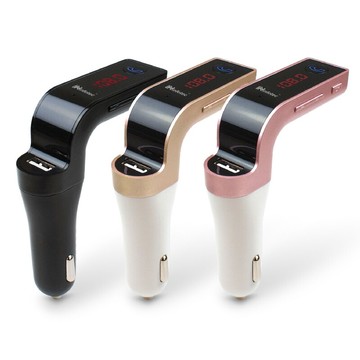 車用藍牙音樂播放器 usb車充 無線藍芽接收器 usb車用充電器 藍牙接收器 fm調頻發射器