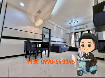 專簽｜高鐵特區輕屋齡精裝近２０坪大２房平車樹梢戶｜台中市烏日區三榮路一段