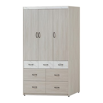 【本木】娜迪雅 4尺七抽衣櫃4尺七抽