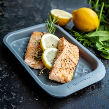 《MasterClass》陶瓷塗層長方淺烤盤-24cm-- 淺烤盤