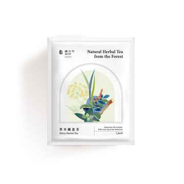 【薰衣草森林 Select】 草本纖盈茶7入組 | 香草茶 沖泡飲 薄荷 小茴香 香茅 甘草 香草茶 花草茶 香草