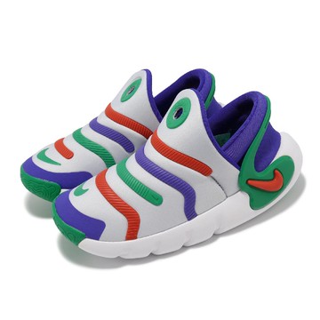 休閒鞋 Dynamo 2 Easyon PS 小童鞋 灰 紅 小朋友 嬰兒鞋 無鞋帶 FD0553-002