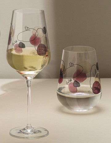 【現貨出清75折】德國 RITZENHOFF 仲夏夜之夢系列水酒對杯-紫色