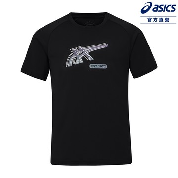 ASICS 亞瑟士 童 短袖上衣 男女中性款 亞洲版 訓練上衣 2034A991-001