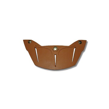 ACE艾斯傑作長版皮革帽舌-棕色