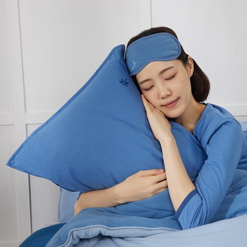 CBD舒眠眼罩-晨霧藍