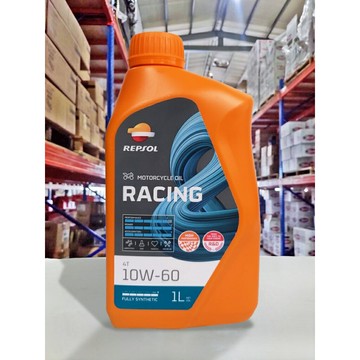 【4%點數】『油工廠』Repsol MOTO RACING 4T 10w60 全合成機車機油 MA2 SN 檔車 高轉 長途 競技級【樂天APP下單限定】
