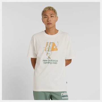 NEW BALANCE NB 短袖上衣 男 美規 海鹽白 MT51911SST