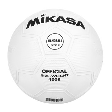 MIKASA 橡膠製手球 重量 325~375g  MK4009-W  2號  1個