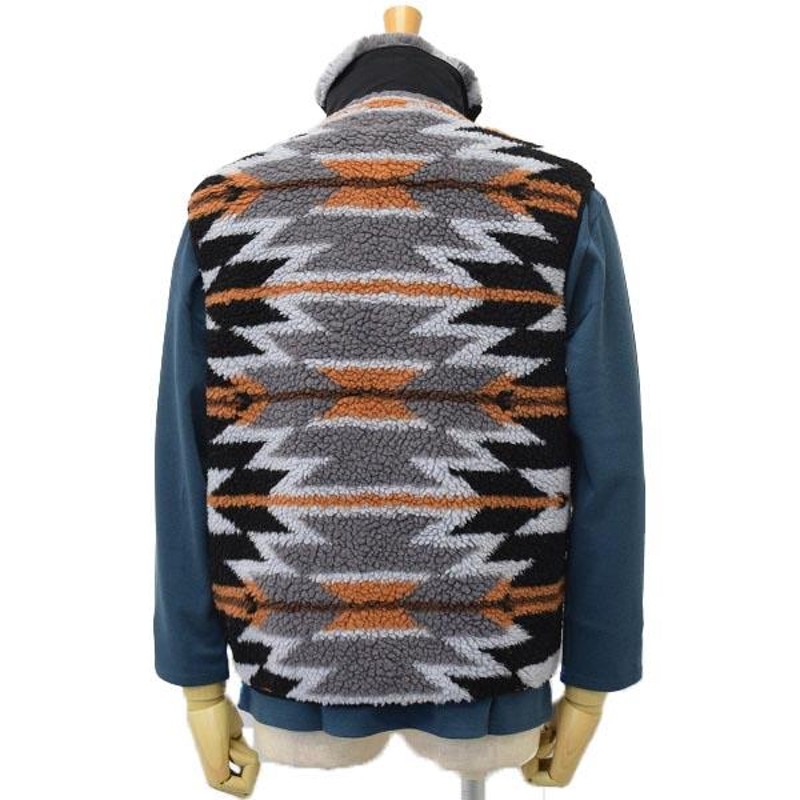 メンズ PENDLETON ペンドルトン ボアベスト ネイティブ柄 ベスト 羽織