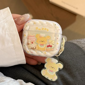 隔日到貨 耳機殼 AirPods耳機殼 保護套 耳機保護套 適用AirPods 4 3 2 Pro 代 耳機 2J37