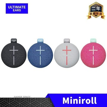 Ultimate Ears UE Miniroll 攜帶式 藍牙喇叭 體積小巧 IP67防水 掛勾設計