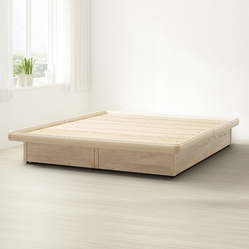 直人木業-NORTH北美楓木六尺雙人加大安全掀床(不含床頭)