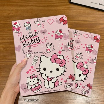 滿屏蝴蝶結貓咪iPad2025保護殼Pro11寸可愛Mini5書本式9/10/11代全包air765