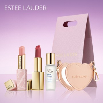 愛心鏡隨時好氣色🪞【Estee Lauder 雅詩蘭黛】絕美奢潤精萃唇膏 (共4色)+粉嫩慾望護唇膏 +原生露15ml💗|唇膏推薦