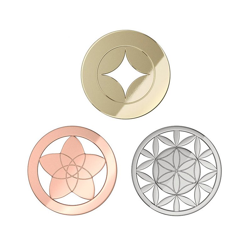 【經典配件】招財揪吉 小三元能量幣-三色