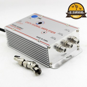 【限量供應】爆款視貝家用有線電視放大器模擬數字一分二模擬分配器地面波信號