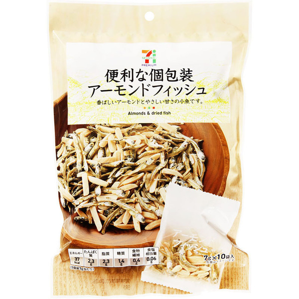 稲葉ピーナツ セブンプレミアム アーモンドフィッシュ10袋 70g 通販 Lineポイント最大4 0 Get Lineショッピング