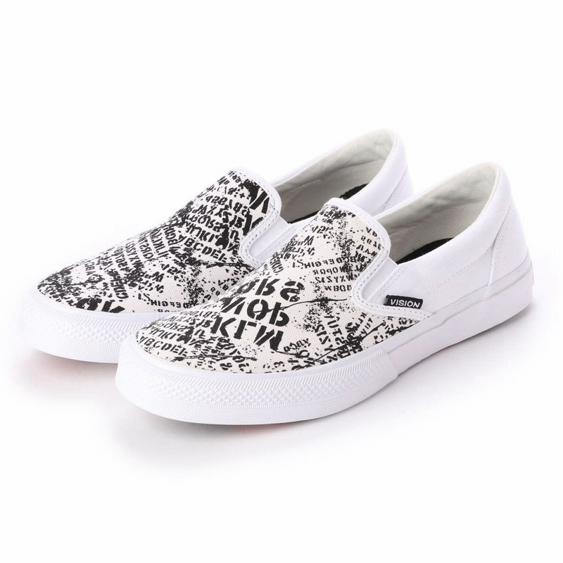 ビジョン ストリート ウェア Vision Street Wear メンズ スニーカー ヴィジョン Vision Vsw 8151 Canvas Slip On Al Wht Vsw 8151 144 通販 Lineポイント最大3 0 Get Lineショッピング