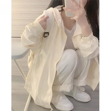 已售9642件💖赤道少女 防曬外套 外套 防曬衣 開衫外套 ins 風衣服 冰絲 寬鬆 oversize 上衣 韓系