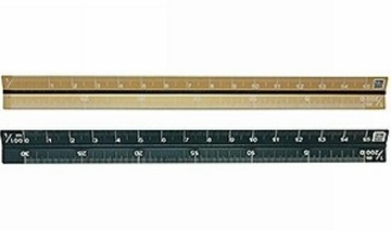 徠福 鋁合金鐳雕比例尺 No.6085 / 支【APP滿額下單10%點數(單一帳號最高1000點)】4/30止