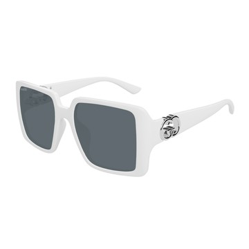 【GUCCI 古馳】方形膠框太陽眼鏡(GG1692SA-003 GG LOGO 系列)