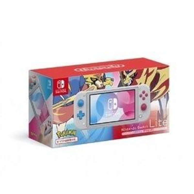 Nintendo Switch Lite ザシアン・ザマゼンダ　本体　箱無し Amazon.co.jp: Nintendo Switch Lite ザシアン・ザマゼンタ : ゲーム