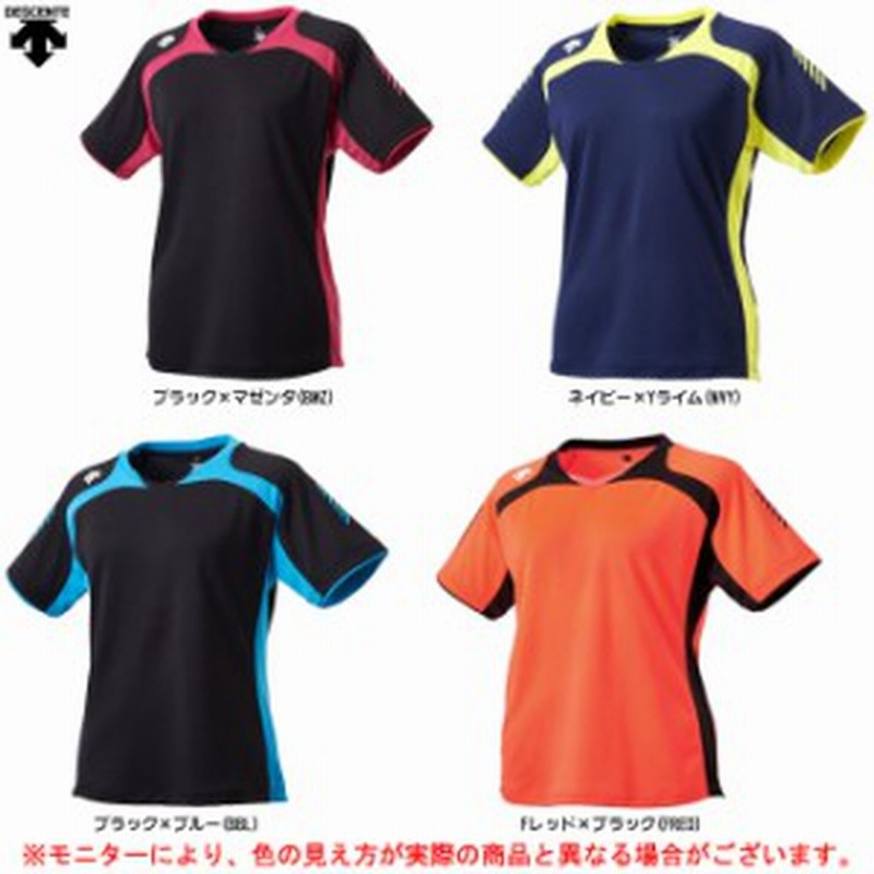 Descente デサント 半袖プラクティスシャツ Dvwlja51 バレー バレーボール トレーニング プラシャツ 半袖 Tシャツ レディース 通販 Lineポイント最大1 0 Get Lineショッピング