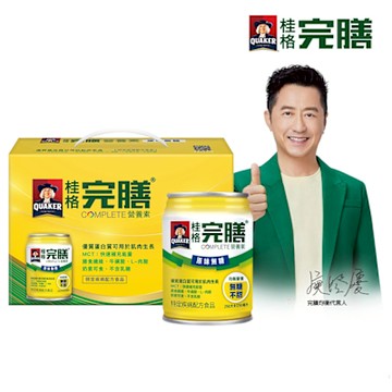 【桂格官方直營】完膳-營養素原味無糖250ml×8入