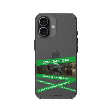 iPhone 17 Clear (相機按鈕) 酷墨灰 - Star Wars - The Mandalorian - 不要跟古古說話