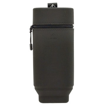 LIHIT LAB. 立式矽膠筆袋 帶磁鐵 可容納約20支筆  黑色  1個