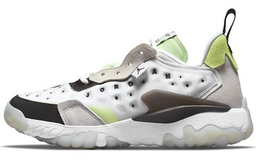 JORDAN DELTA 2 WHITE BLACK BARELY VOLT