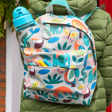 《Rex LONDON》兒童後背包(熱帶動物)