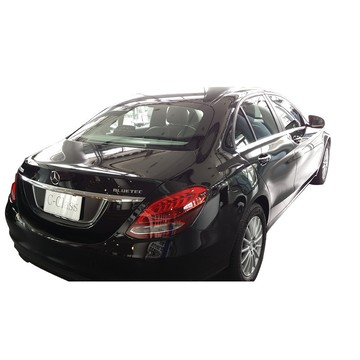 賓士BENZ C200/W205 2015年起【崁入式晴雨窗-短截款】比德堡 內崁 嵌入 內嵌