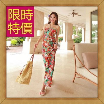 現貨+預購 連身裙波西米亞長裙-夏季海邊度假休閒女裙子1色57g44【獨家進口】【米蘭精品】