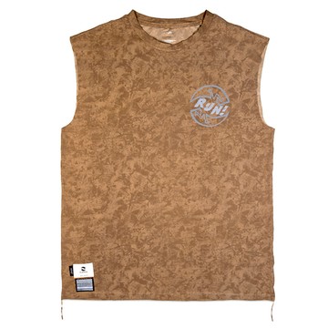 【雙12聖誕優惠】仿真無袖背心女【HYPERSUEDE TANK TEE】 [THE SOUND OF SILENCE] [XS]