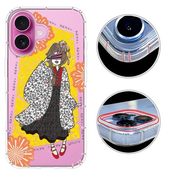 YOURS iPhone17/16/15/14/13/12系列 彩鑽防摔手機殼-大正浪漫Air/16e/ProMax/Plus/mini/SE/XR