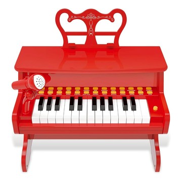 kidmate 孩子王 琴之聲 古典鋼琴 KMT-50087R 3歲以上  紅色  1盒  38 x 28 x 23.2cm