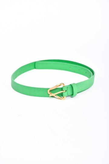 bottega veneta綠色經典bv綠triangle系列皮帶