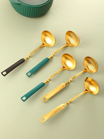 BSD湯勺隔油勺漏油勺油湯分離勺子304不銹鋼分油湯勺過濾油神器