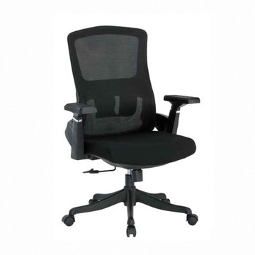AS雅司-今村黑色網布辦公椅-63*60*103cm